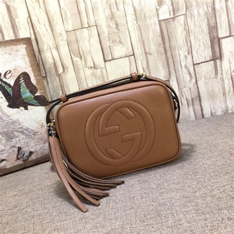 gucci soho disco bag tan replica